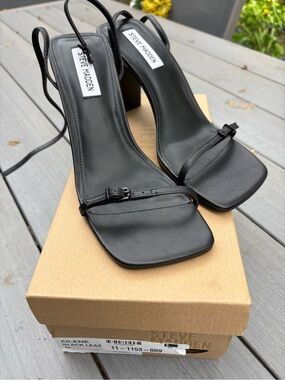 Steve Madden Ailene Square-Toe Heeled Sandals